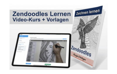Zendoodle Video-Kurs inkl. Vorlagen