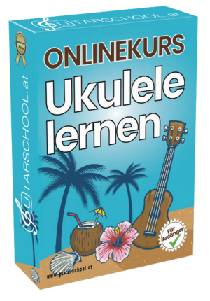 Ukulele lernen - Mockup