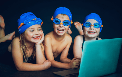 Online-Schwimmkurs für Kinder